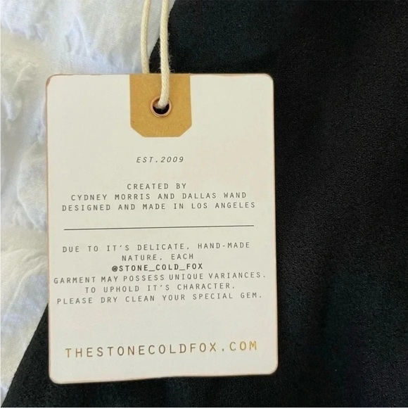 Stone Cold Fox black halter mini dress - Picture 5 of 10